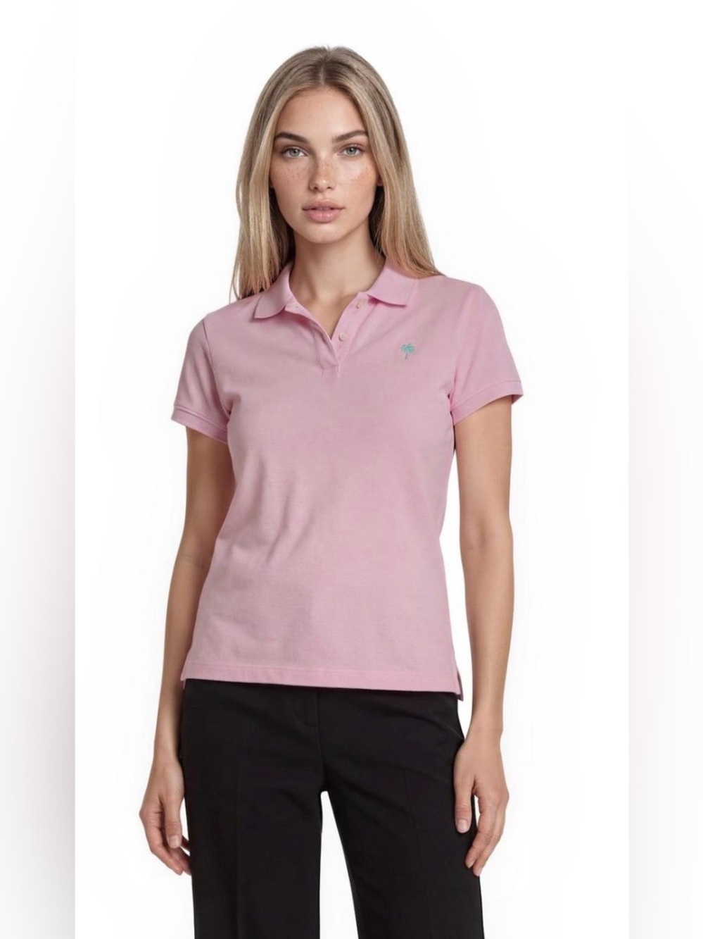 Lilly Pulitzer Pink Polo Shirt – Size Small